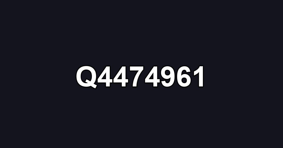 Q4474961