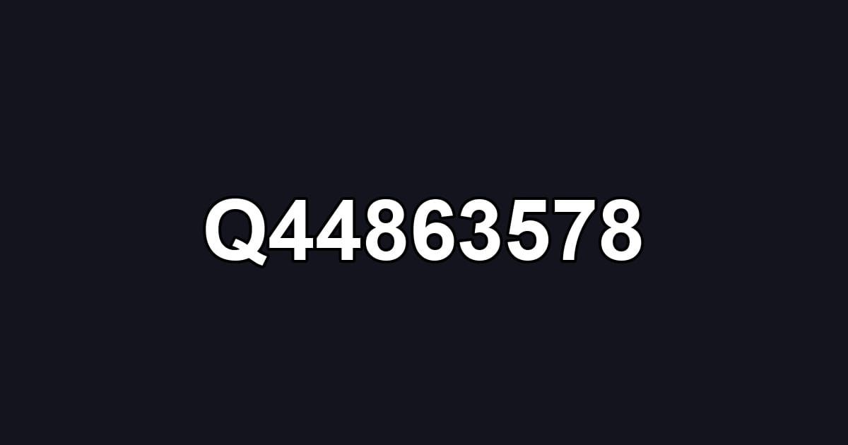 Q44863578