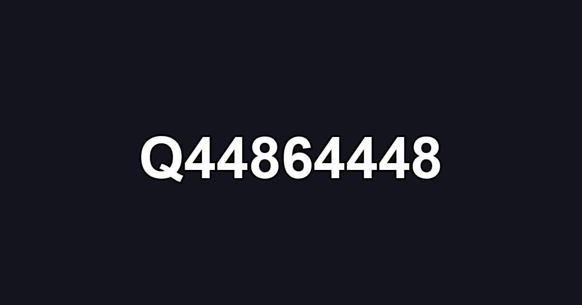 Q44864448