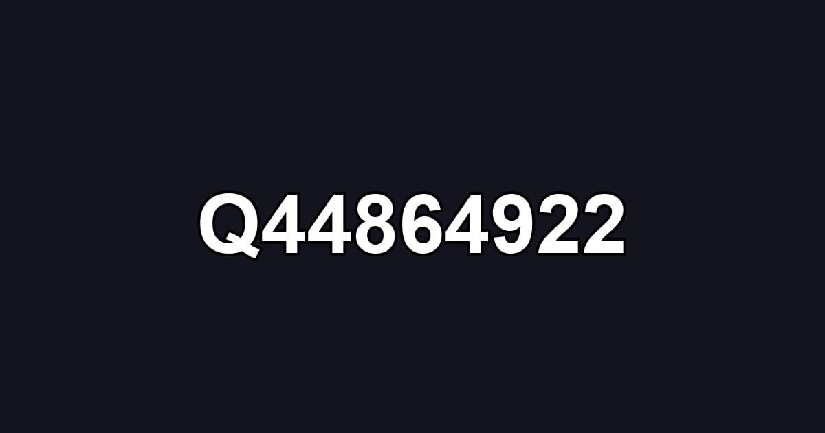 Q44864922
