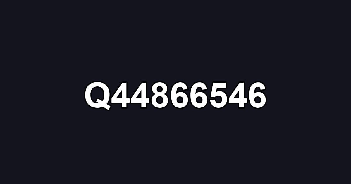 Q44866546
