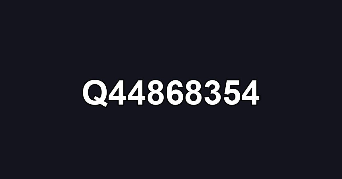 Q44868354