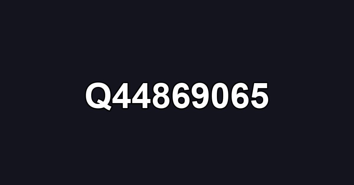 Q44869065