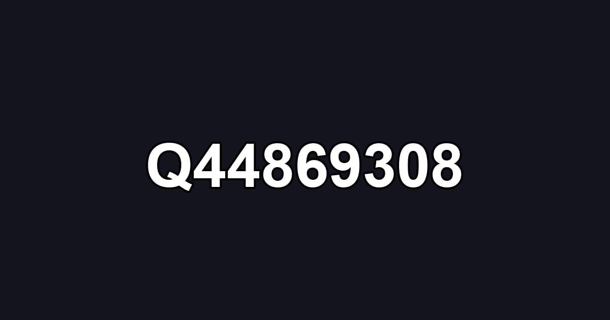 Q44869308