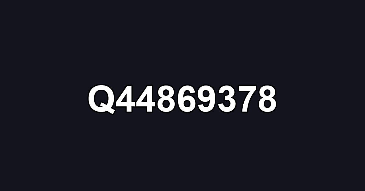 Q44869378