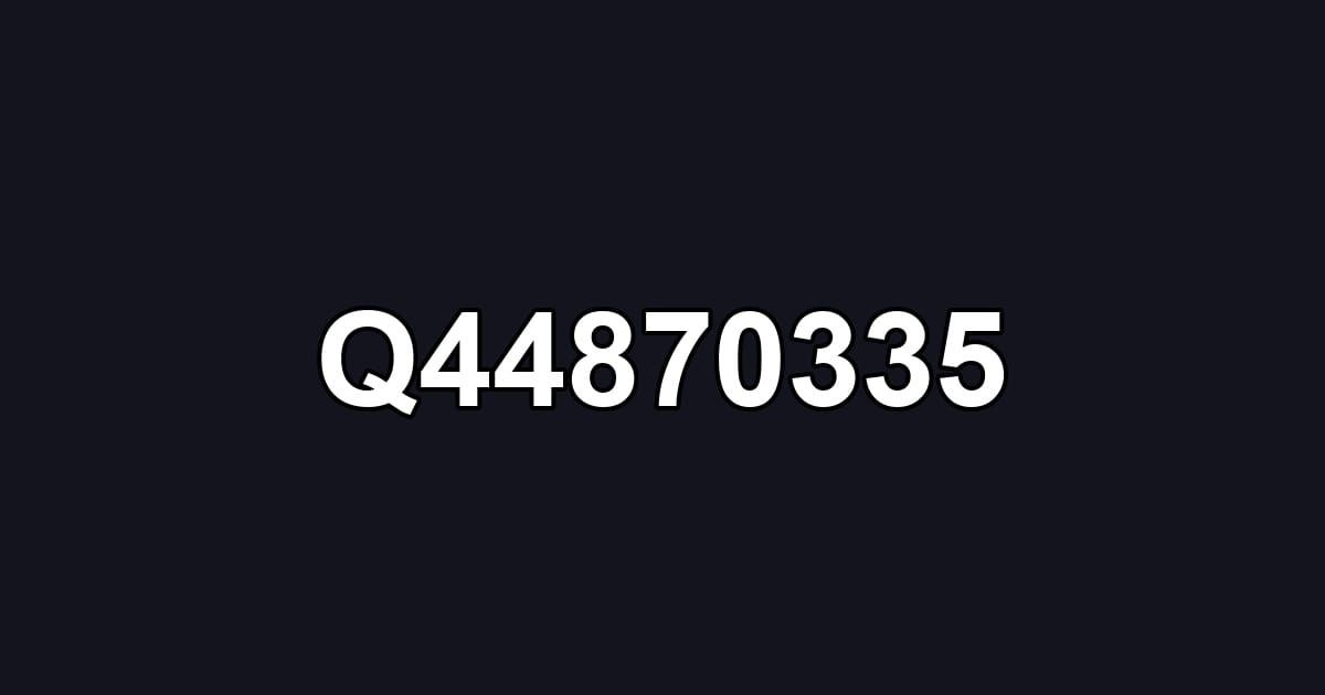 Q44870335