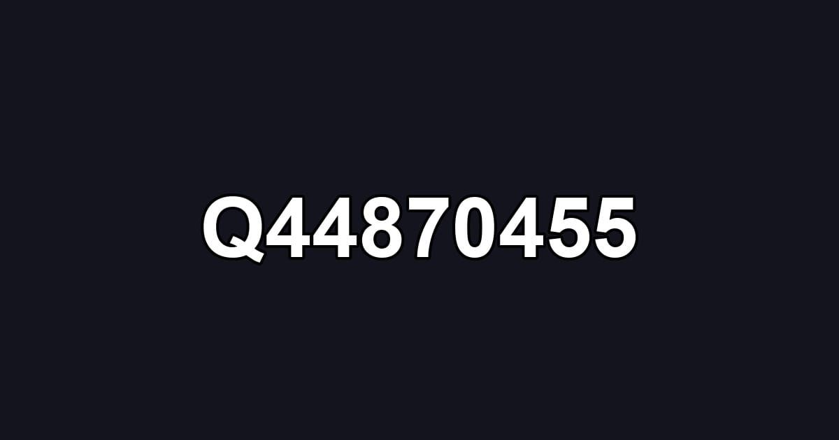 Q44870455