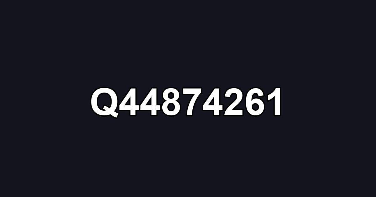 Q44874261