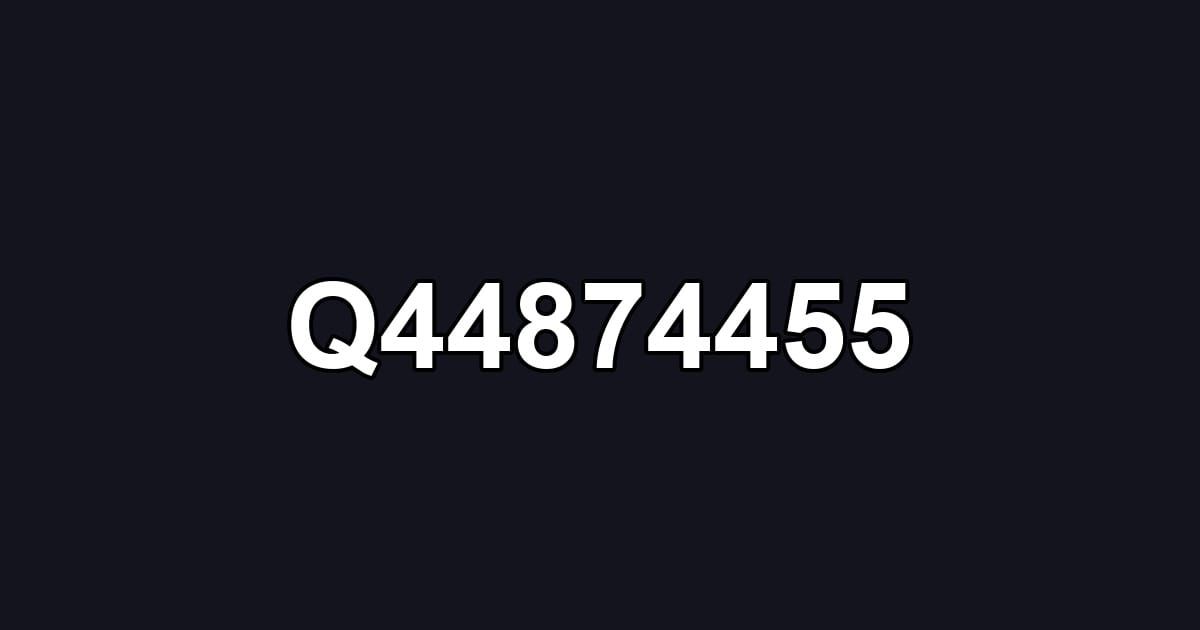 Q44874455