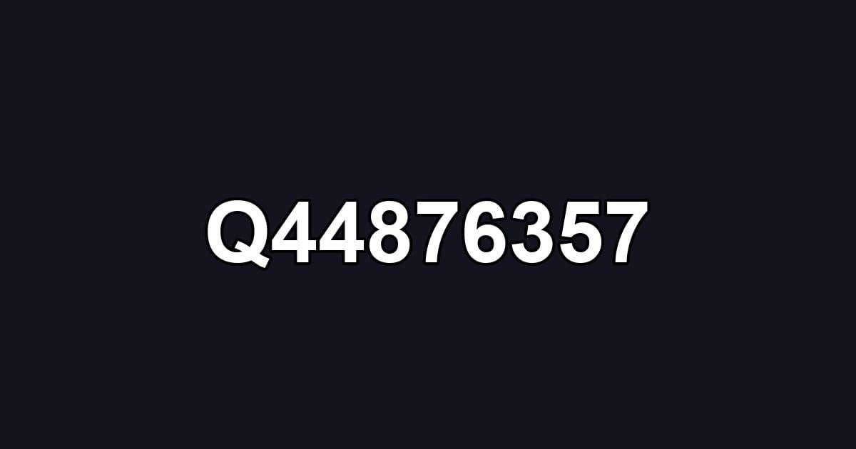 Q44876357