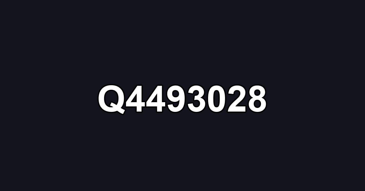 Q4493028