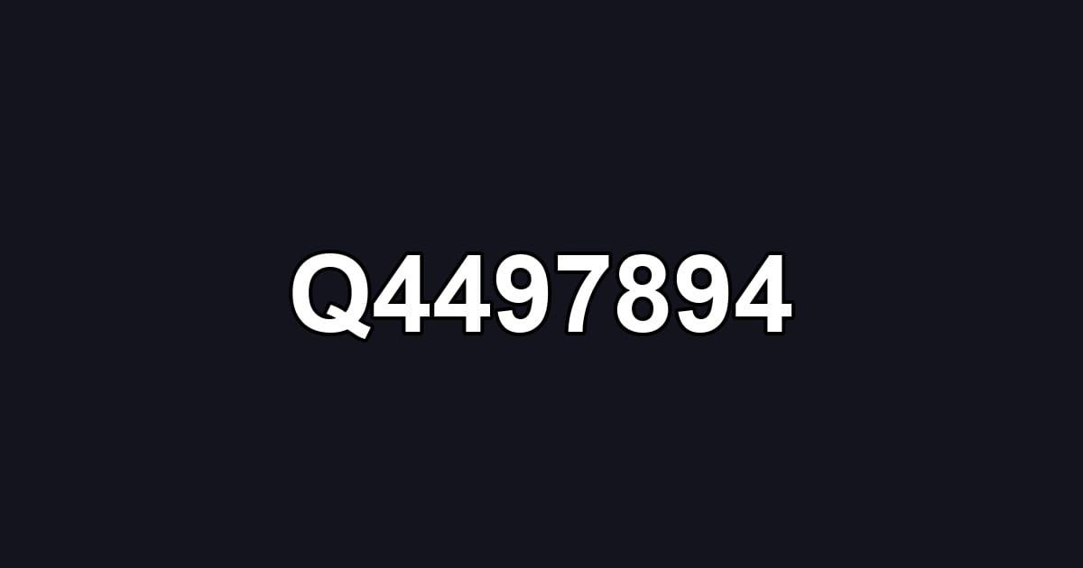 Q4497894