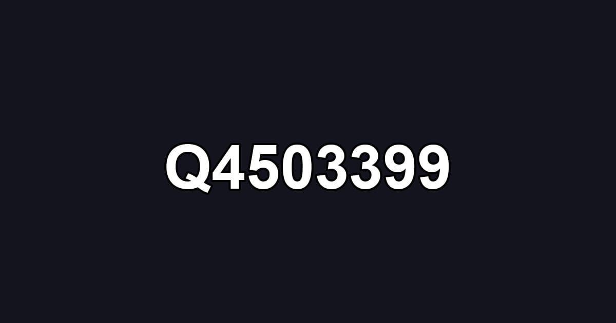 Q4503399