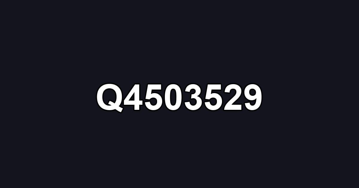 Q4503529
