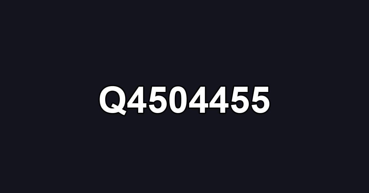 Q4504455