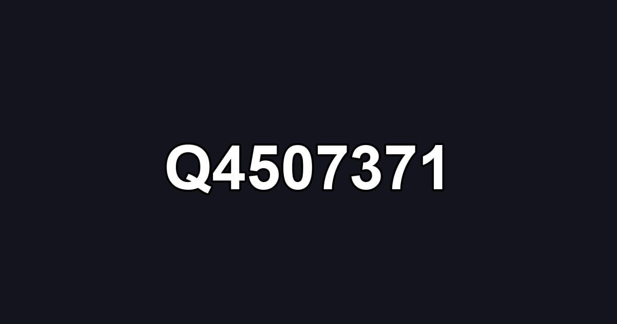 Q4507371