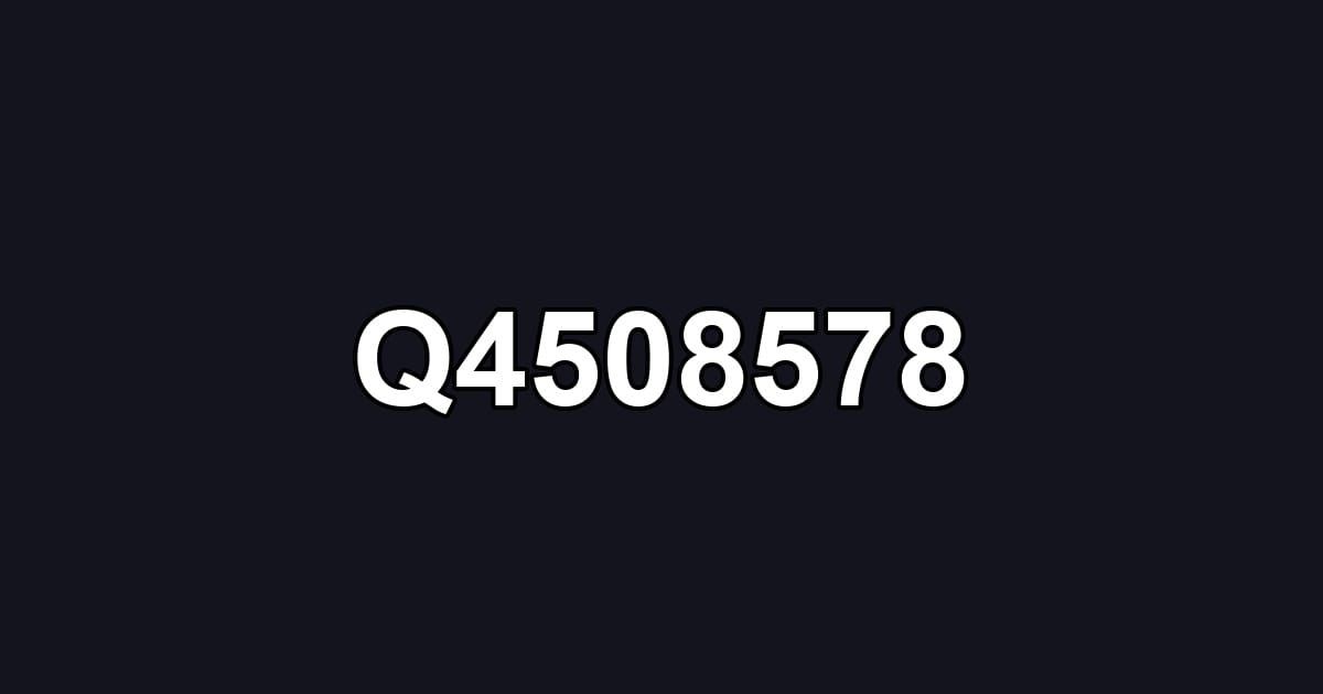 Q4508578