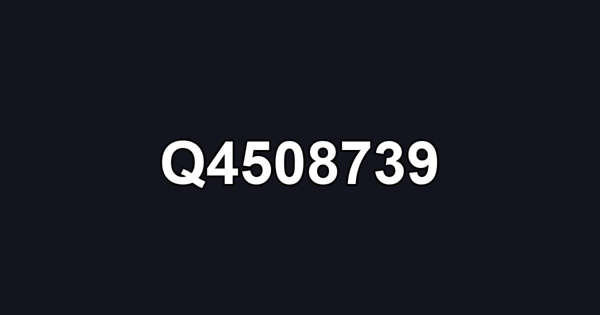 Q4508739