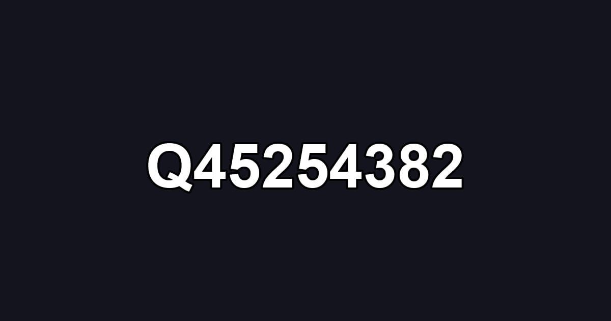 Q45254382