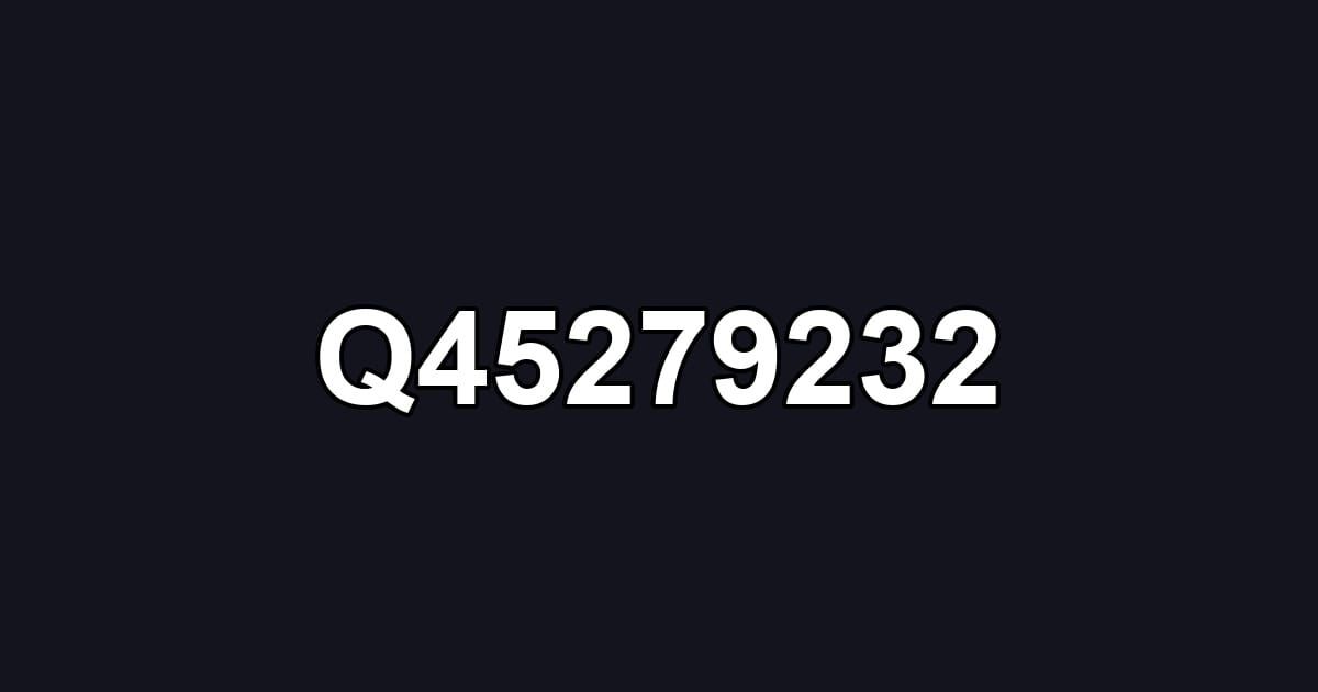 Q45279232