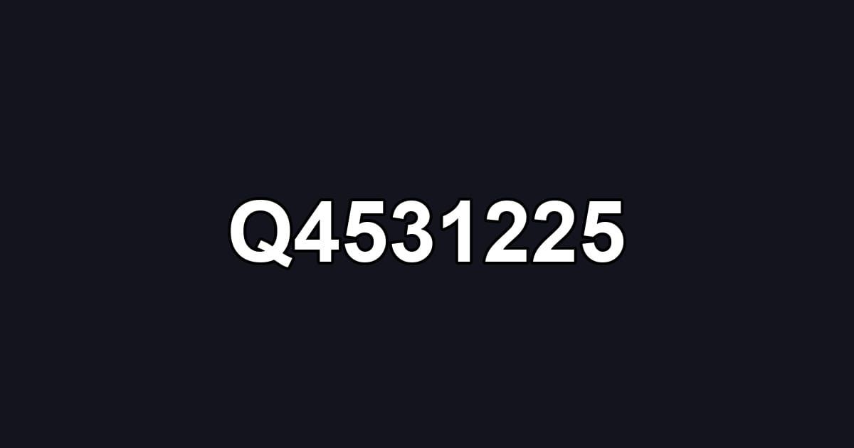 Q4531225