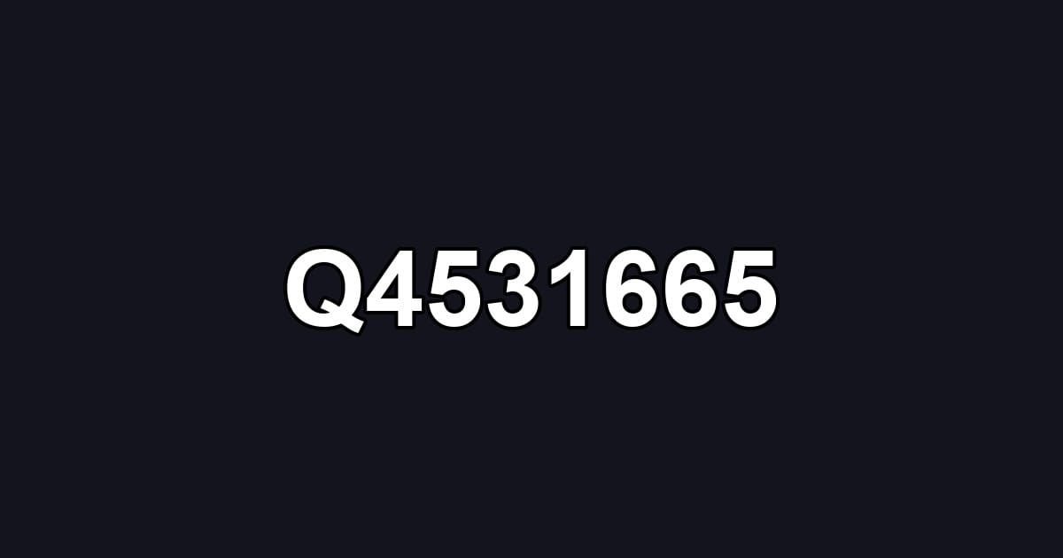 Q4531665