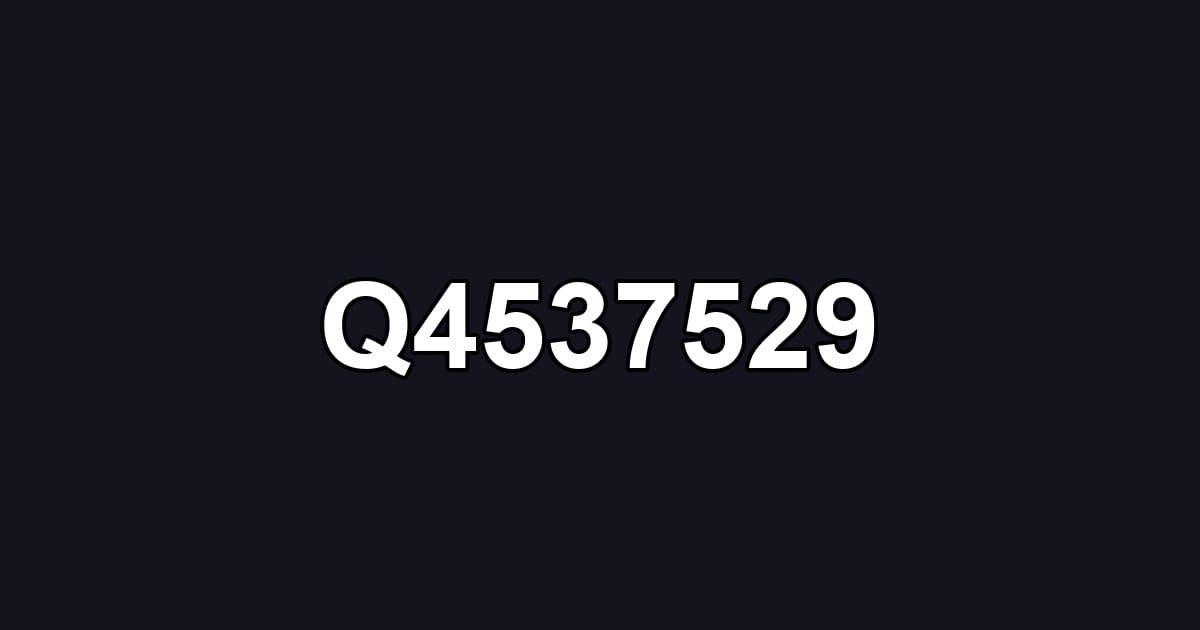 Q4537529