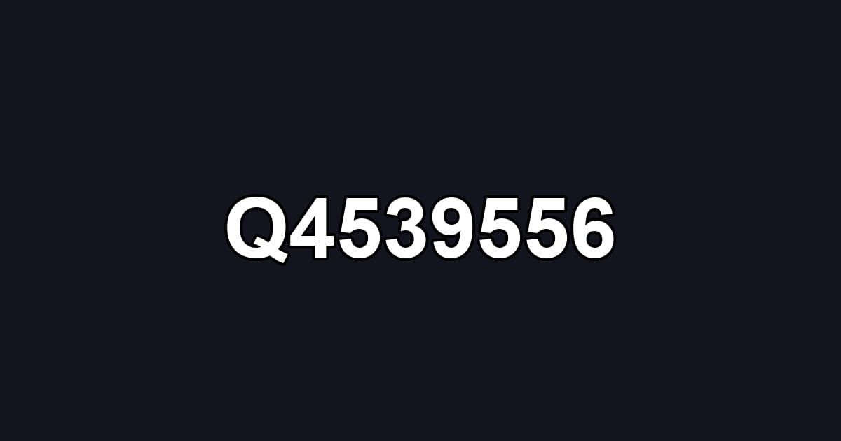 Q4539556