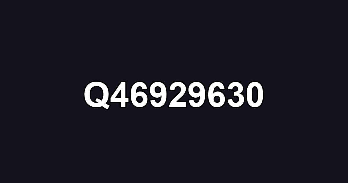 Q46929630