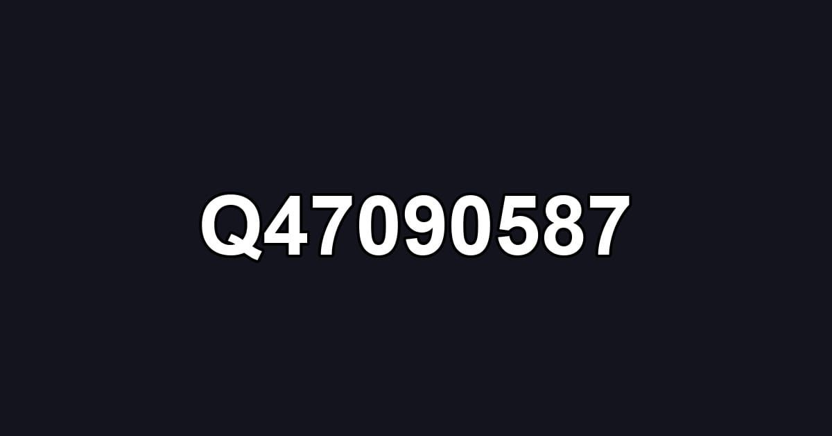 Q47090587