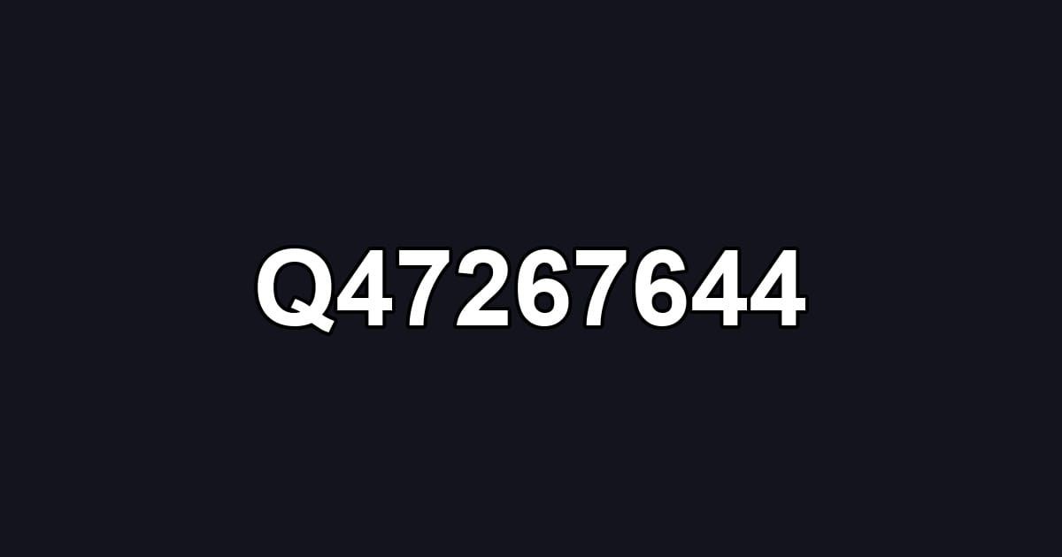 Q47267644
