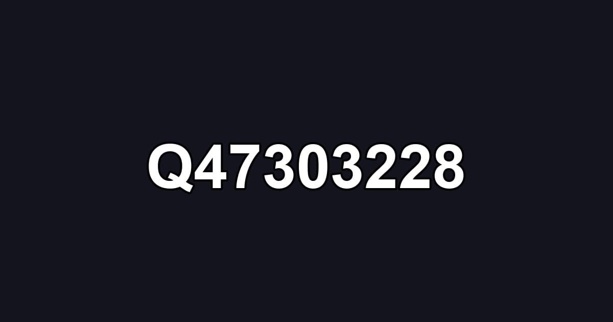 Q47303228