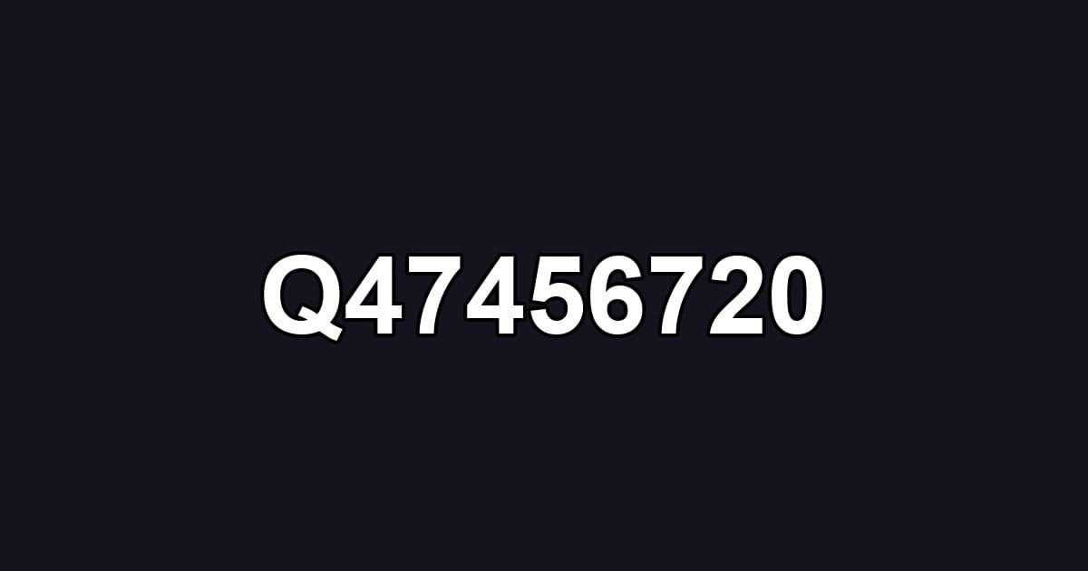 Q47456720