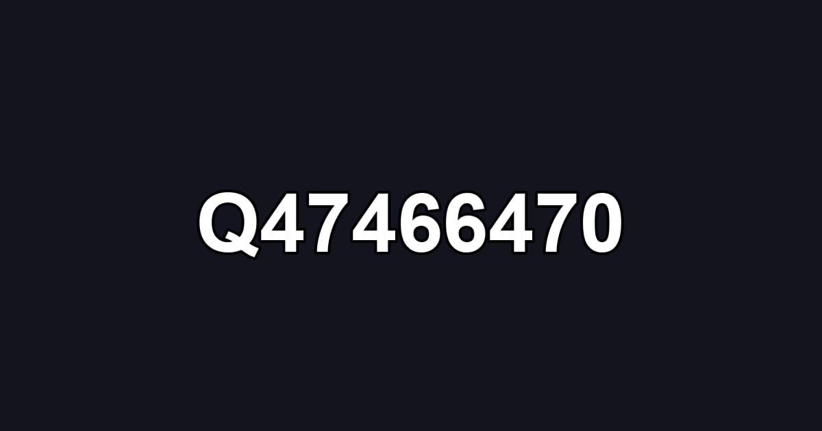Q47466470