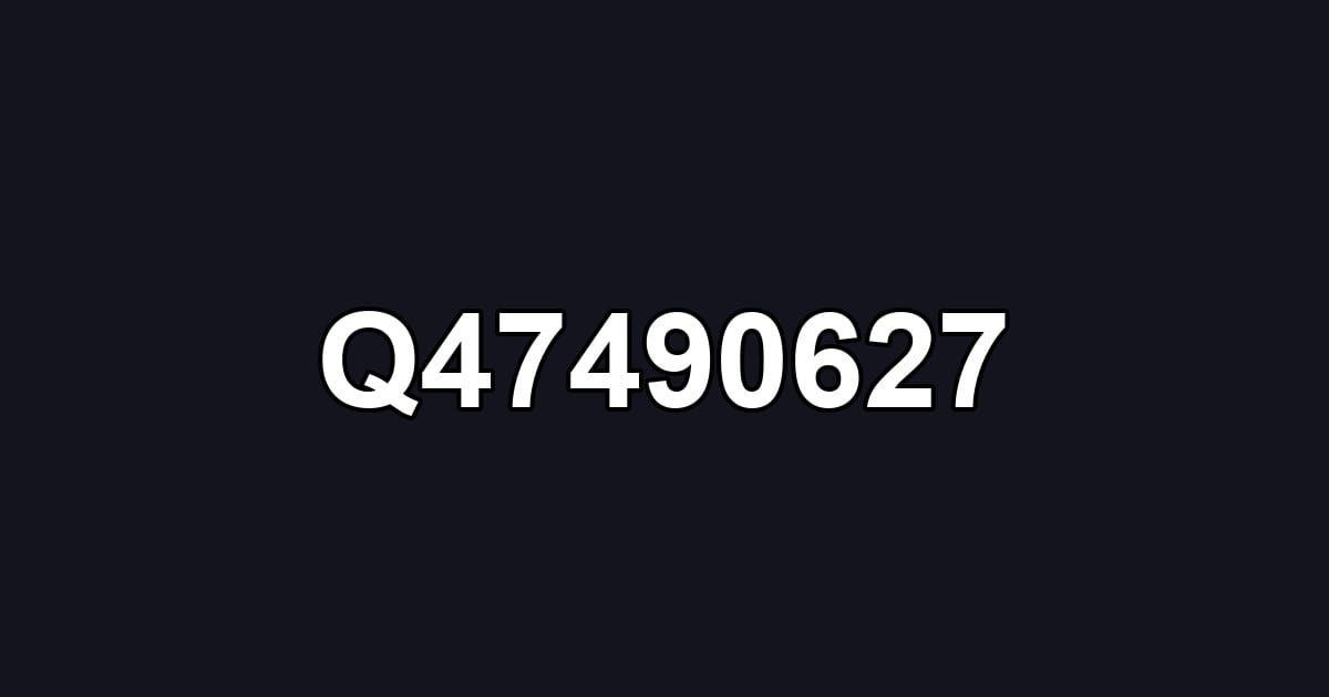 Q47490627
