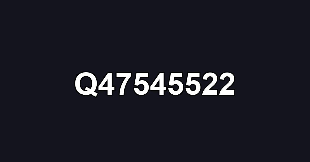 Q47545522