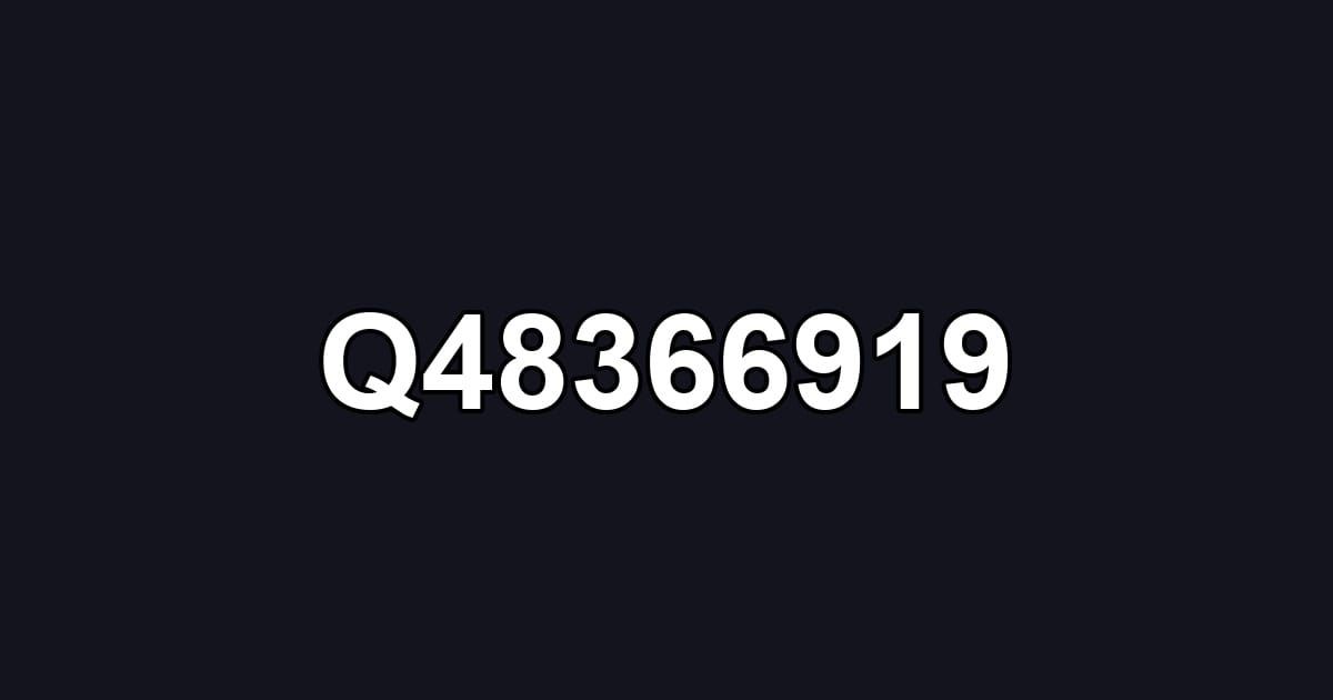 Q48366919