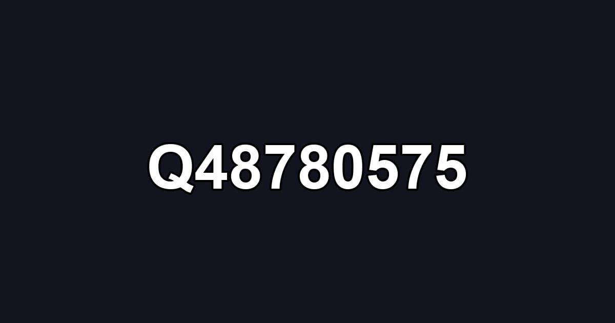 Q48780575
