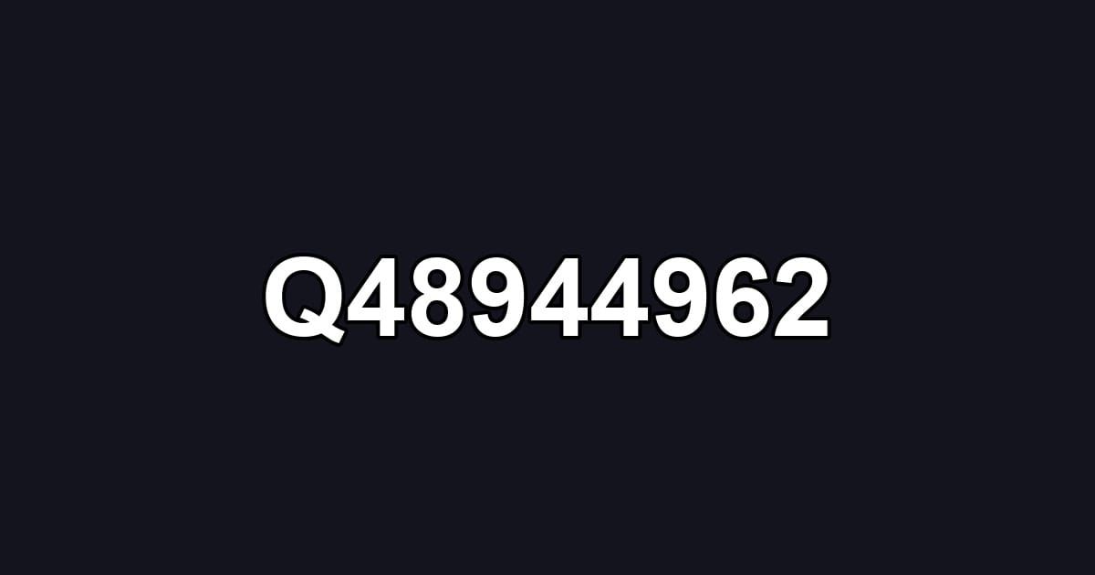 Q48944962