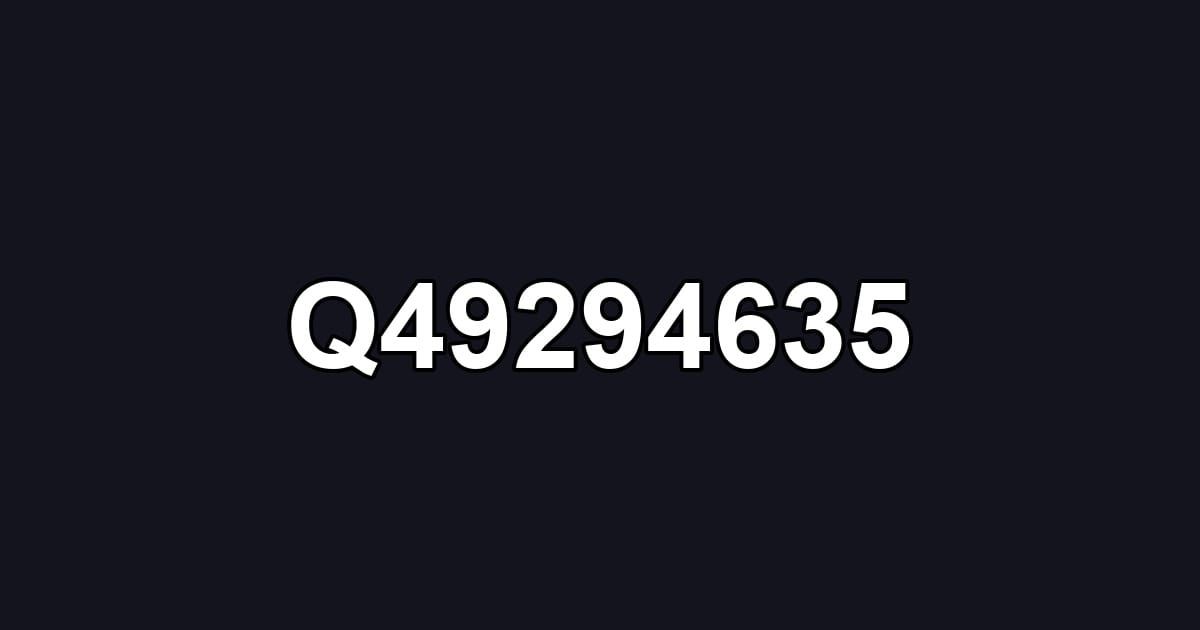Q49294635