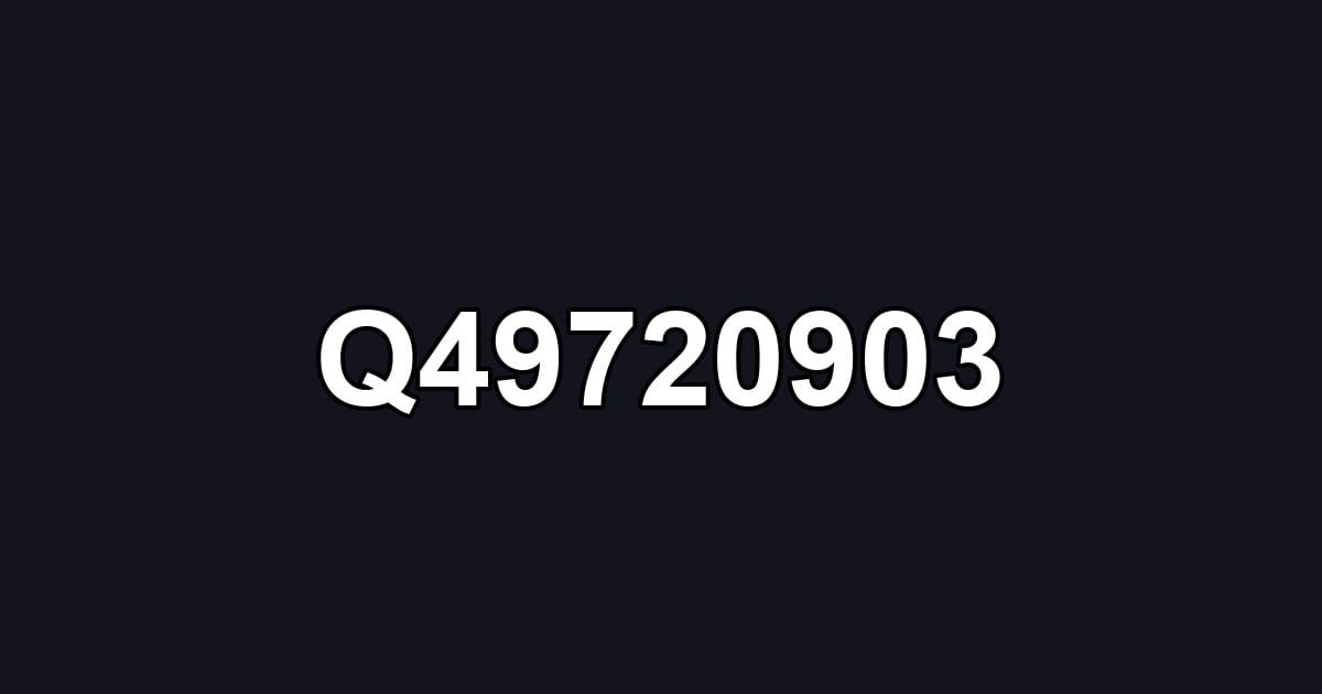 Q49720903