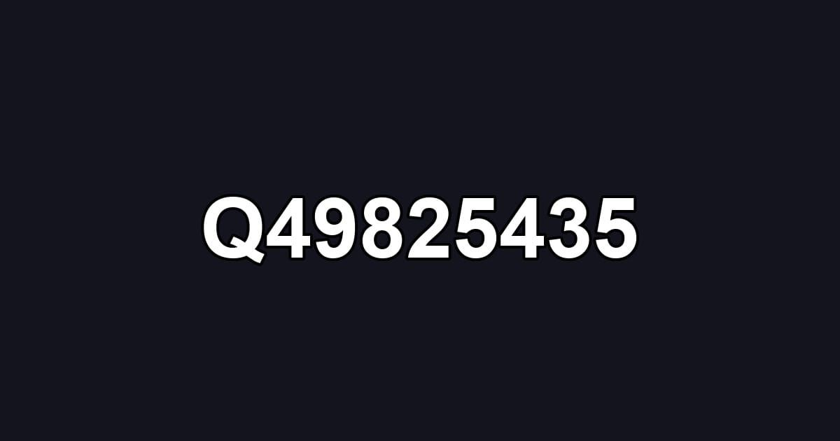Q49825435