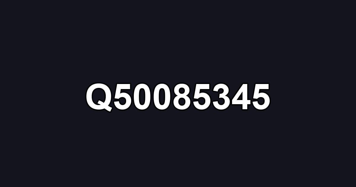 Q50085345