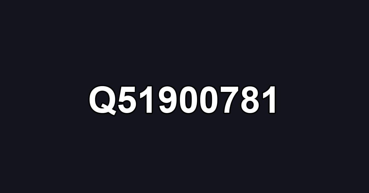 Q51900781