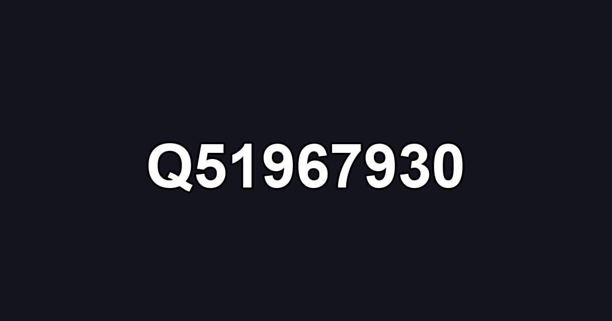 Q51967930