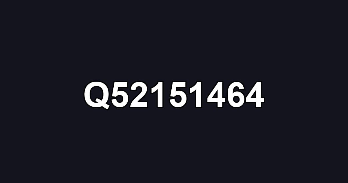 Q52151464