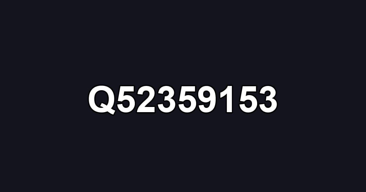 Q52359153