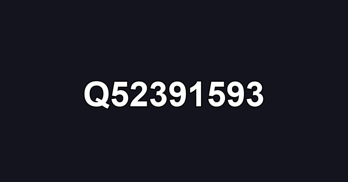 Q52391593