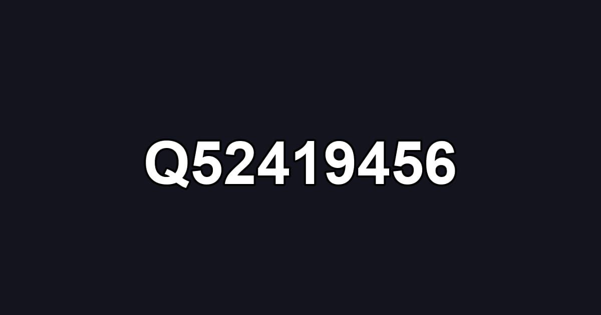 Q52419456