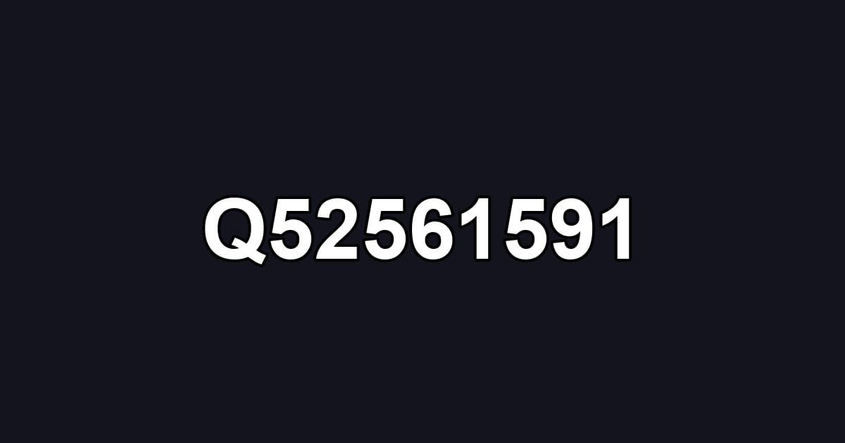Q52561591